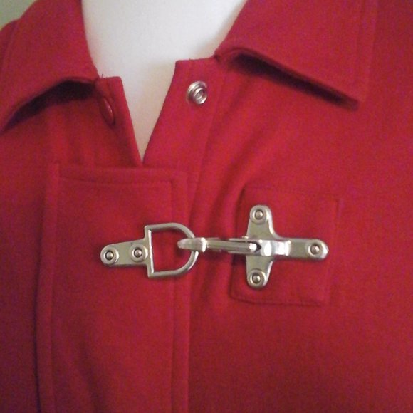 Jones New York Red Jacket, Small - Picture 3 of 6